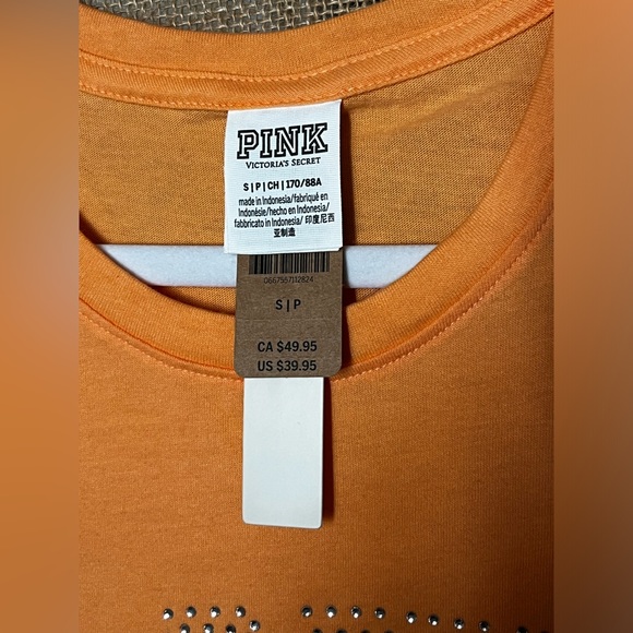 NWT VS PINK Short Sleeve Perfect Tee - Picture 6 of 11